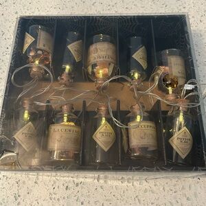 Set of Potion Bottles with Lights